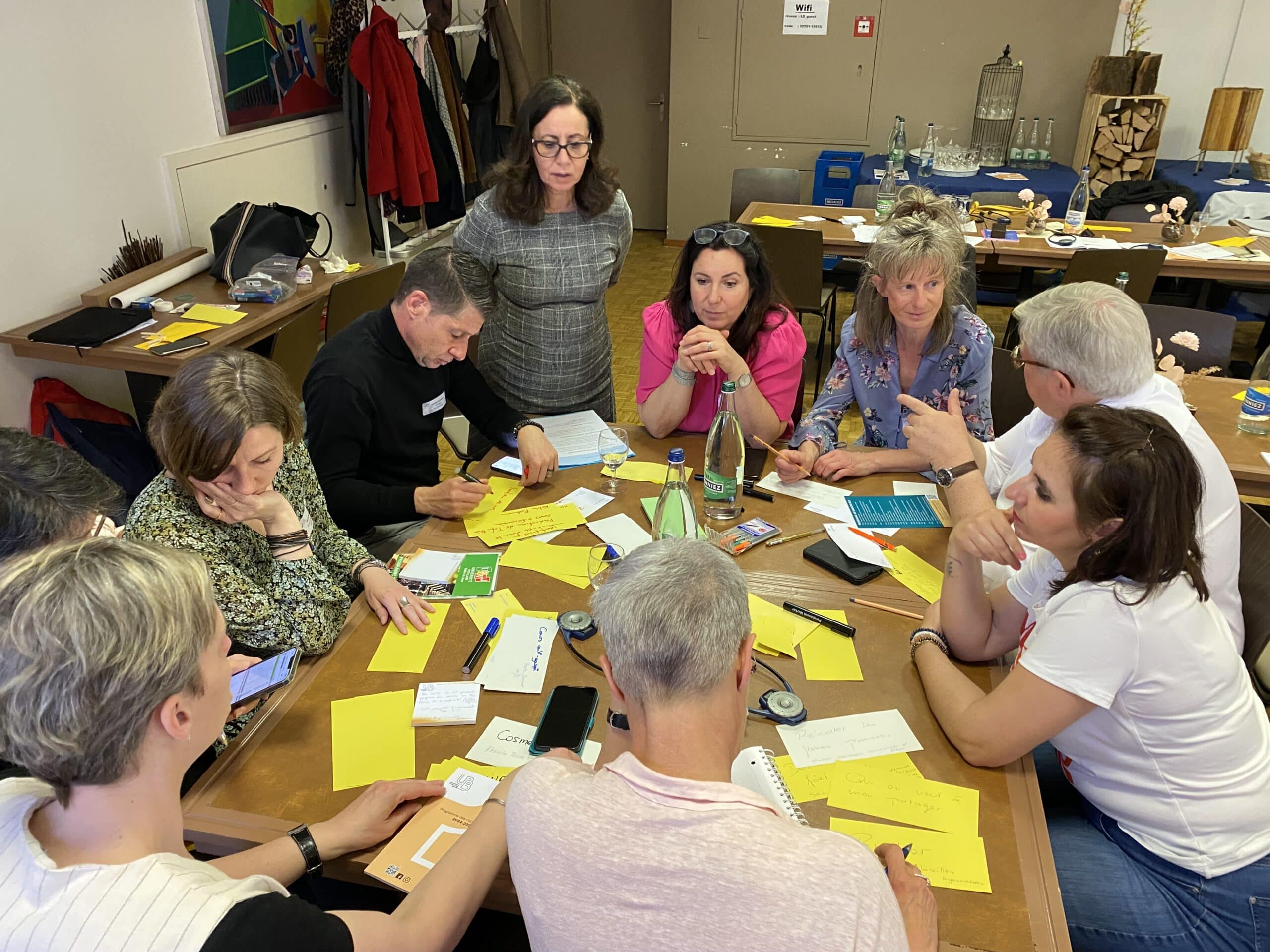 Die Mitglieder des VSV an der Arbeit